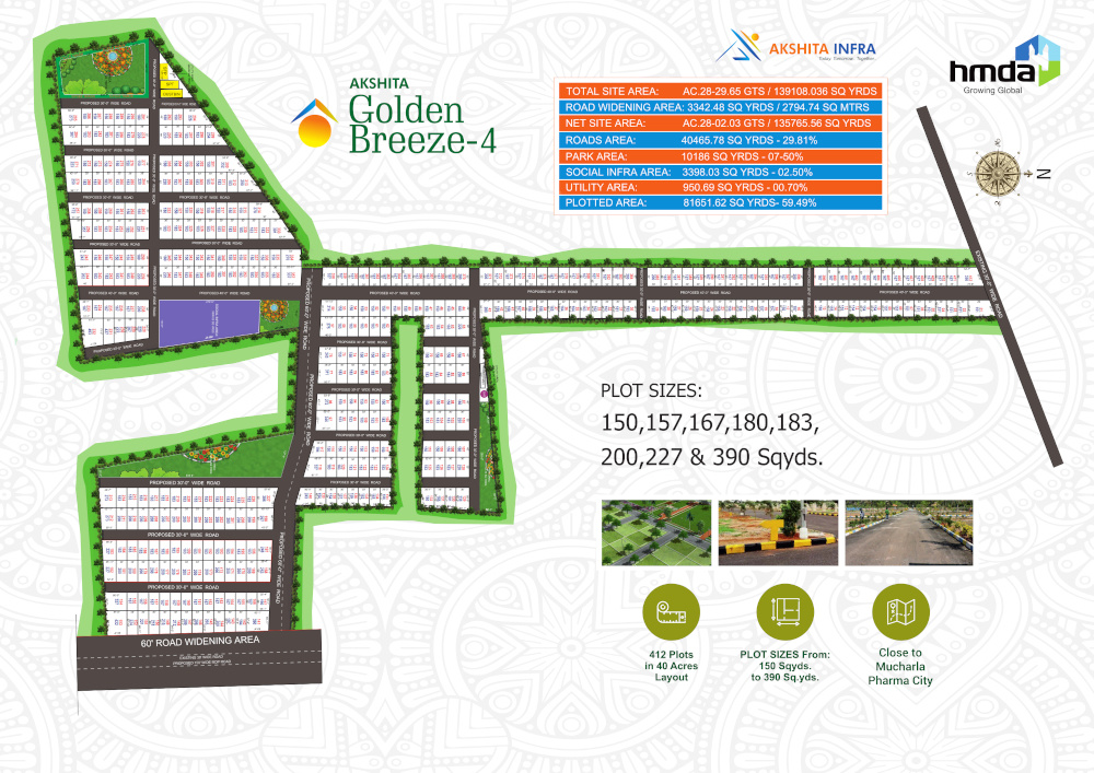 Akshita Golden Breeze 4 Floor plan